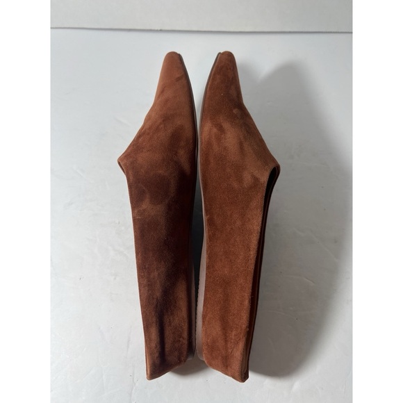 Andre Assous Chestnut Suede Mules - Picture 5 of 7